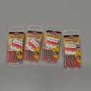 Hillman 3/16 in. Dia. x 1-1/4 in. L Chrome Pan Head Walldog Screw & Anchor 4 Pack
