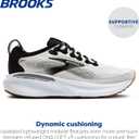 Brooks Mens Adrenaline GTS 25 Supportive Running & Walking Shoe, Size US 10,5