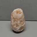 7 Inch Himalayan Salt Lamp with Dimmer Cord - Night Light Natural Crystal Rock Classic Wood Base Authentic from Pakistan