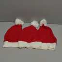 FEOYA Unisex Santa Hat Family Christmas Knitted Hats Soft Christmas Party Hat Stretchy Winter Hats