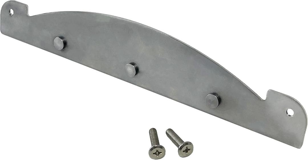 Pawsible Heavy-Duty Steel Heat Diffuser Plate - Heat Deflector Mod for Pit Boss: Magnetic Thermal Deflector for Enhanced Precision Temperatures and Reduced Pellet Dust