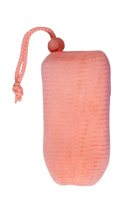 2pc Exfoliating Soap Loofah – Soft and Gentle Body Scrubber Value Pack | Luxury Bath Products & Spa Accessories for Women (Pink)