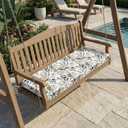 Outdoor Bench Cushion, Bench Furniture Cushion 48x18x3 Inch, Porch Swing Cushions for Home Garden Loveseat Couch Sofa Glider, Dailey Tan