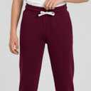 Real Essentials 3 Pack: Boys' Cotton Fleece Jogger Sweatpants - Active Athletic Youth Pants for Teens with Pockets (L)