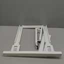 Jeacent Universal Window Air Conditioner Support Bracket No Drilling ,No Tools, Heavy-Duty Window AC Bracket Supports Up to 200lbs, Fits Single or Double Hung Windows