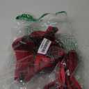 GAMUDA Small Dog Harness Collar and Leash Set, Step in No Chock No Pull Soft Mesh Adjustable Dog Vest Harnesses Plaid Reflective for Dogs Puppy Cats Kitten Rabbit (Red, S)