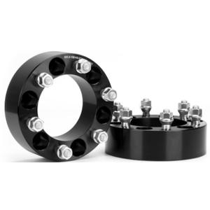 KSP 2in 6x5.5 Tacoma Wheel Spacers, 6x139.7 Tire Spacer fit for Toyota Tundra 4Runner FJ Land Cruiser Sequoia, 50mm Forged Lug Centric Spacer 108mm Hub Bore with M12x1.5 Thread Pitch, Not Hubcentric, Pack of 2 