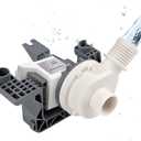 UPGRADED W10581874 WPW10581874 W10876600 W10727777 Washing Machine Drain Pump Compatible with Maytag Whirlpool Washer Drain Pump WTW7300DW0 MVWB835DW0 WTW7000DW0 MVWB755DW0 Replacement B25-3A04