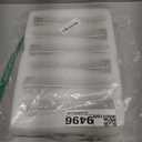 Hewory Glass Bud Vases for Centerpieces Set of 6, Handmade Modern Clear Small Skinny Decorative Single Flower Vase, Minimalist Slim Floral Vase for Home Wedding Party Events Table Decor, 7.87"