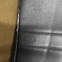 Motor Trend Faux Leather Padded Rear Bench Car Seat Cover With Storage Pockets