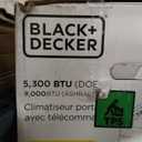 BLACK+DECKER 9000 BTU (5300 BTU DOE) Portable Air Conditioner