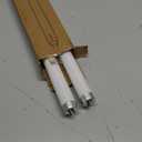 (18inch) F15T8/WW Fluorescent Bulb 15Watt Soft White F15W-T8-KB Replacement Light Tube,3000K Warm White T8 Linear Lamp for Kitchen and Bath, 17 inch Exclude 4 pins