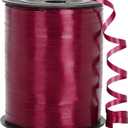 Burgundy Red Curling Ribbon - 500 Yards, Perfect for Gift Wrapping, Balloons, Valentine's Day, Christmas, Birthdays