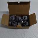 Office Chair Wheels 2" Desk Chair Caster Wheels Smooth Roller Style Quiet for Carpet and Hardwood Floors Universal Fit 11x22 mm Set of 5 Grey