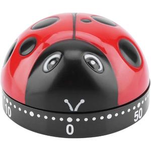 Culinary Elements Ladybug 60 Minute Kitchen Timer New