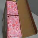 48 Pack Valentine's Day Travel Size Facial Tissue, 3 Ply Soft Paper Tissues, Wallet Size Pocket Tissues for Travel, Wedding Party Supplies