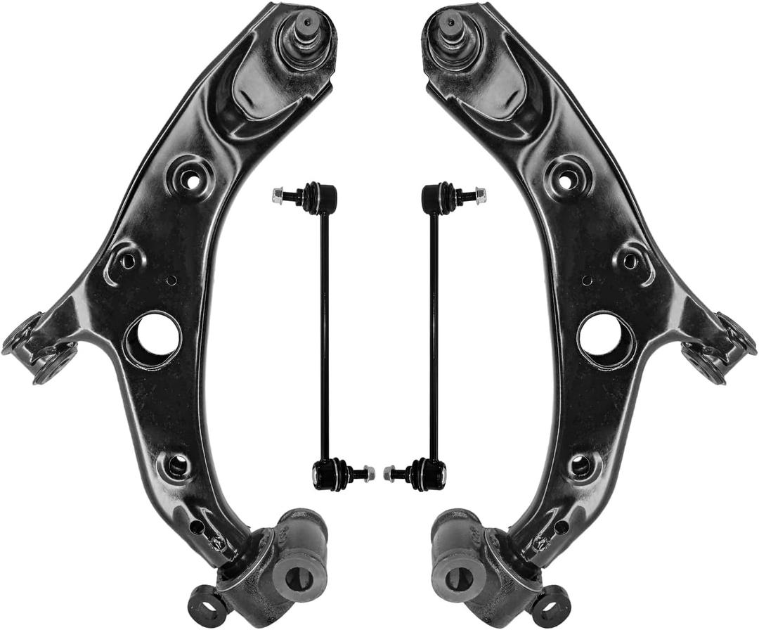 Control Arm, Replacement For Front Lower Control Arm With Ball Joint Sway Bar Compatible With 2014-2020 Mazda 6 2013-2016 Mazda CX-5-4 Pcs