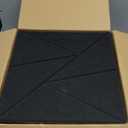 22 Pack Acoustic Panels with Self-Adhesive, 12"X 12"X 0.4"Sound Proof Foam Panels, Sound Panels High Density, Soundproof Wall Panels for Home Studio Office-Black