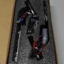 Motorcycle Rear View Mirrors with LED Turn Signal Lights Stealth Mirrors Compatible with Kawasaki Ninja 500 650 Ninja 400 300 ZX6R, Honda CBR300R CBR500R CBR600RR, Suzuki GSXR 600 750 1000