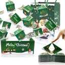 nuk8nehz8 Surprise Box Gift Box Explosion for Money, Merry Christmas Surprise Gift Boxes, Money Gift Box for Cash Gift, Explosion Gift Box for Christmas Birthday Valentine (Green 10 Boxes)