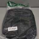 FlowFly Kids Lunch Box Insulated Letter Print Soft Bag Mini Cooler Back to School Thermal Meal Tote Kit for Girls, Boys, Black