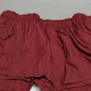 Wrap Around Dust Ruffle Bed Skirt - Burgundy - for Queen Size Beds with 12 Inch Drop - Elastic Strap - Adjustable Pleated Bedskirt with Brushed Fabric and Wrinkle Free - for Women, Men, Kids & Teens