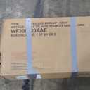 Queen Size Linen Upholstered Platform Bed with Thick Fabric and Headboard,Low Floor Bed Frame,w/Wooden Slat System & Footboard Side Rails,for Apartment,Bedroom,Guest Room,Gray