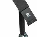 Tablet Pole Clamp CTA Heavy-Duty Security Pole Clamp For iPad 10th Gen 10.9" - iPad 7/8/9 Gen 10.2- iPad Air 4 - iPad Pro 12.9- Galaxy Tab - Surface Pro 7 - Zebra Tablets & More - Black (PAD-HPCS)