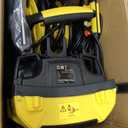 5000PSI PowerWasher with 4 Quick Connect Nozzles, Foam Cannon for Car, Lane, Patio Cleaning, Hydro Jet Pressure Hose Water Wand for Gutter Patio Car Garden Window, Yellow