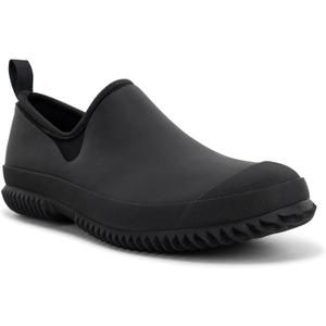Western Chief Womens Neoprene Slip On Shoes Waterproof Rubber, Insulated Lining, Self Cleaning Outsole, Comfortable Memory Foam Insole, Easy Pull On Loops (8, Black)