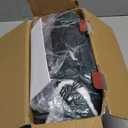 Homemate Electric Blanket Heated Throw - 50x60 Ultra Soft Cozy Flannel Heating Blanket with 10 Fast Heat Levels 8 Hours Auto Off Over-Heated Protection ETL Certification Keep Warm in Home Office (Green-black)