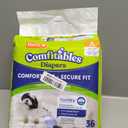 Hartz Disposable Dog Diapers, Size S - 36 count, Comfortable & Secure Fit, Easy to Put On