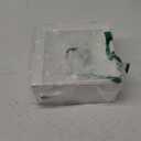 BIEOFFEI Buffet Risers White Food Risers for Buffet Table, Acrylic Food Display Stand Shelf for Catering Dessert Party Decor, Square Cube Display Base with Hollow Bottoms, 3 PCS 5" 6" 7"