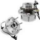 2Pcs 515096 [4WD AWD] Front Wheel Hub Bearing Assembly 6 Lugs w/ABS Compatible for Cadillac Escalade ESV EXT Chevy Silverado Suburban 1500 Tahoe Avalanche GMC Sierra Yukon XL 1500 2007-2014
