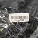 Waterproof Rain Cover for Backpack Bags Rubberized Material, Dust Proof, Rainproof Dustproof Protector Raincover Elastic Adjustable Specially for Trekking Black  , 2 Pieces, 37x28x22 inches