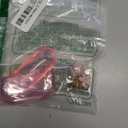 Polislime for AirPods Pro 3 Case 2025, with Safety Lock & Phone Stand for AirPods Pro 3 Generation Case Cover for Women Girly, Clear Pink Bow Butterfly iPods Pro 3 Case with Keychain, Pink