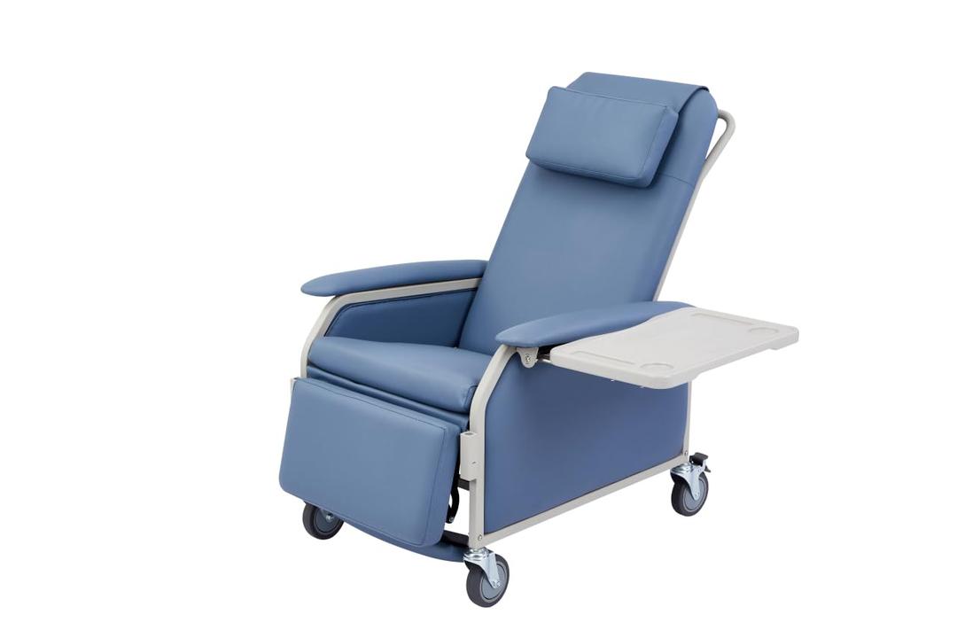 Bariatric Geri Chair, 500 lbs Capacity Recliner on Wheels