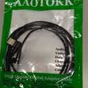 6 Ft Right Angle Micro USB Cable 90 Degree USB 2.0 A Male to 2.0 USB Micro Male High Speed Fast Charging Cords for Samsung Galaxy S7 Edge/S7/S6,LG,Power Bank Smartphones & More(Black/3-Pack)