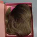 PANEWAY Hair Topper 16 Inch Wavy Synthetic Clip-In Topper for Women Natural Looking Voluminous Hairpiece for Thinning Hair, Lightweight & Breathable