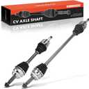 A-Premium Pair (2) Front CV Axle Shaft Assembly Compatible with Toyota Corolla 2003 2004 2005 2006 2007 2008, L4 1.8L, Automatic Transmission, Driver and Passenger Side