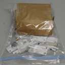 10 Pack Cam Action White Window Sash Locks, Security Window Latches Replacement Sash Lock, Replacement Sash Lock for Horizontal Sliding Windows and Vinyl Single or Double Windows