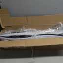 47.24Inch Linear Ceiling Light 6000K Black Modern Ceiling Light Fixture 35W Long Flush Mount Ceiling Lamp for Hallway, Kitchen, Bedroom, Dining Room