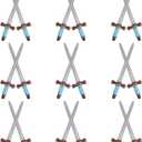 18 Pcs Inflatable Swords Inflatable Pirates Sword Pirate Party Favors for Birthday Swimming Pool Party Cosplay Halloween Costume Accessories Stage Props, 24 Inch