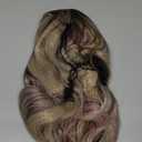 Ash Blonde Brown Wigs Highlight Rainbow Rose Pink Blue 13x4 Synthetic Fiber Lace Front Wig Loose Wave 20Inch Pre Plucked Hairline for Women