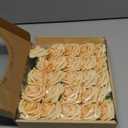 N&T NIETING Artificial Flowers, 25Pcs Fake Flowers Goose Yellow Roses Perfect for DIY Wedding Bouquets Centerpieces Bridal Shower Party Home Flower Arrangement Decorations