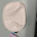 Pink Quilted Cosmetic Bag