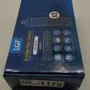 LCF Replacement Filter, Compatible with LCF-CF-01, Waterdrop Filter Replacement for WD-CTF-01 & WD-CTF-02 Systems, Replaces WD-CFF-01, 6-Stage,   Enhanced, 16,000 Gallons, 2-Pack