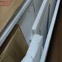 usikey 67'' Tall Bathroom Cabinet, Storage Cabinet with 4 Shelves & 2 Doors, Narrow Storage Cabinets for Bathroom, Living Room, Home Office, White