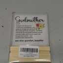 Godmother Gifts From Goddaughter Godson, Godmother Definition Clear Acrylic Desk Decor, Gifts for Birthday Christmas Mothers Day Anniversary, Decorations for Living Rooms Offices Homes