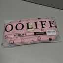 YOOLIFE Travel Makeup Bag, Monogrammed Pink Cosmetic Bags Toiletry Bags for Women Teen Girls, Birthday Gifts for Women Teen Girls, Mom Sister Girlfriend Gifts | Letter Travel Makeup Brush Bag Pink E